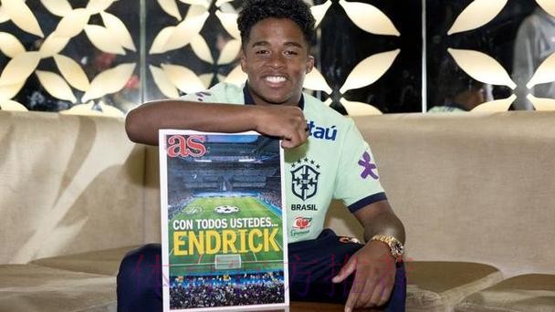 阿斯:恩德里克不考虑外租离队 他希望留在皇马 阿斯:恩德里克不考虑外租离队 他希望留在皇马